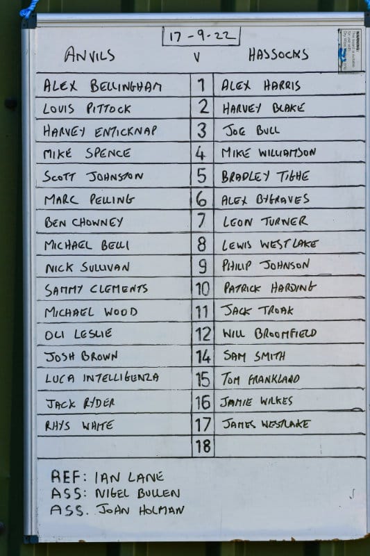 CDG v Hassocks 17/09/2022